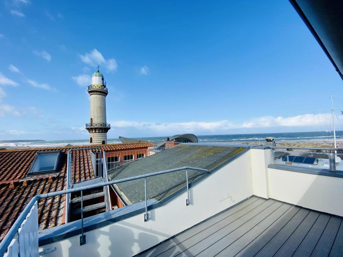 Ostseeblick, Direkt Am Alten Strom Rostock Esterno foto